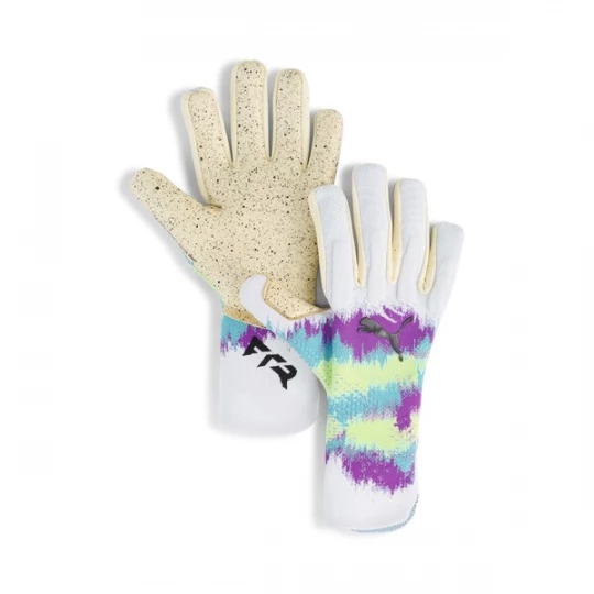 Foto van product PUMA Sporthandschoenen 'Future Ultimate' sand / donkerlila / zwart / wit