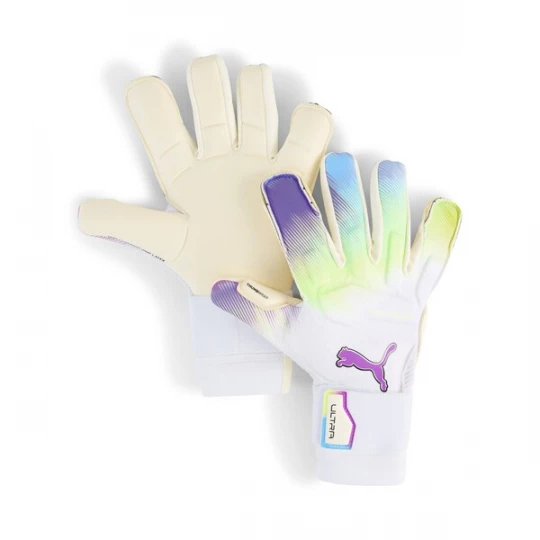 Foto van product PUMA Sporthandschoenen 'Ultra Ultimate Brilliance' lichtgeel / lichtgroen / lila / wit