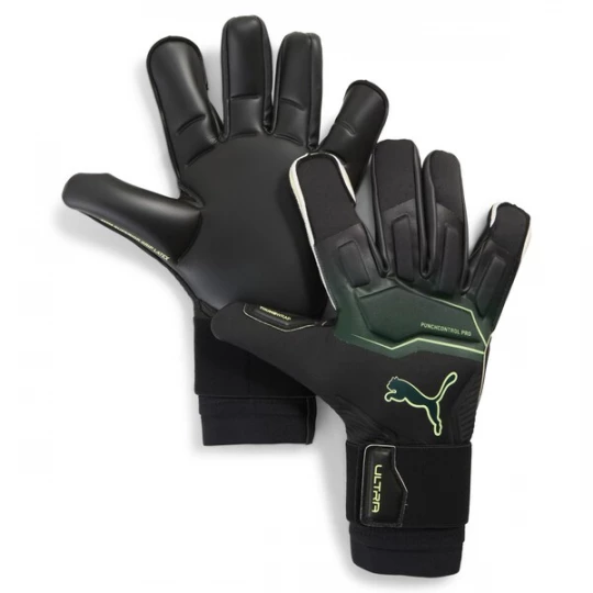 Foto van product PUMA Sporthandschoenen 'Ultra Ultimate' neongroen / donkergroen / zwart