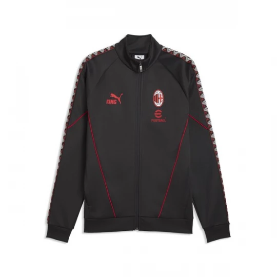 Foto van product PUMA Sportjas 'AC Milan King Anthem' donkergrijs / rood / wit