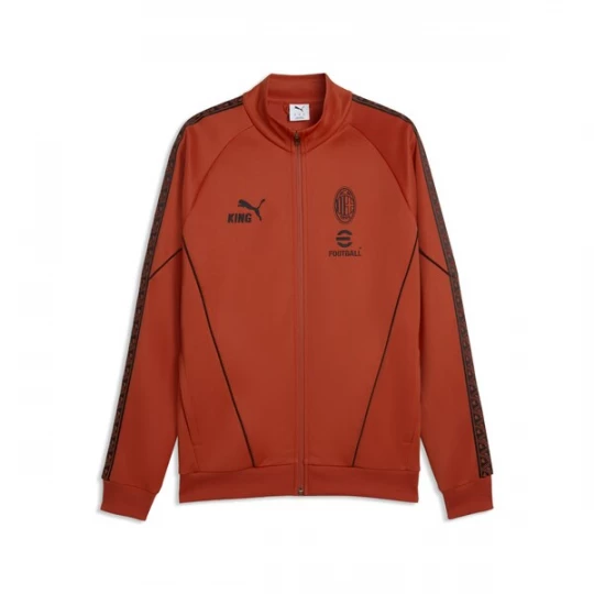 Foto van product PUMA Sportjas 'AC Milan King Anthem' roestrood / zwart
