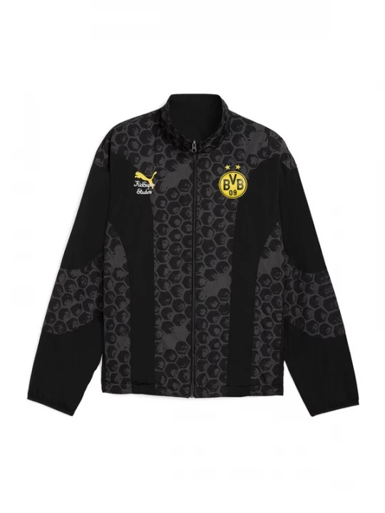 Foto van product PUMA Sportjas 'Borussia Dortmund' geel / donkergrijs / zwart / wit