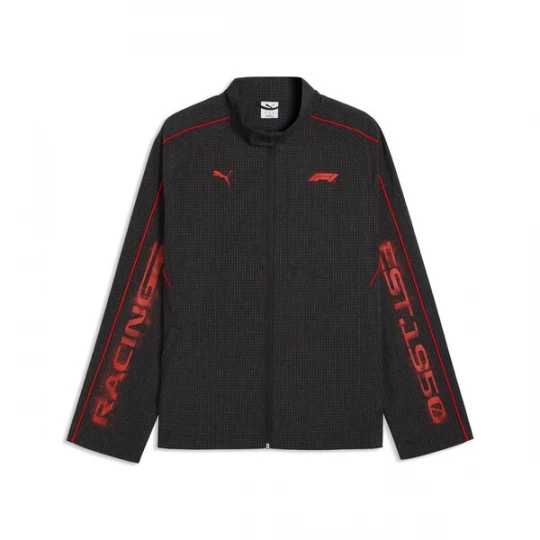 Foto van product PUMA Sportjas 'F1® Lifestyle T7' vuurrood / zwart