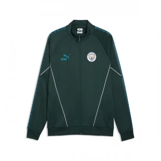 Foto van product PUMA Sportjas 'Manchester City KING Anthem' donkergroen