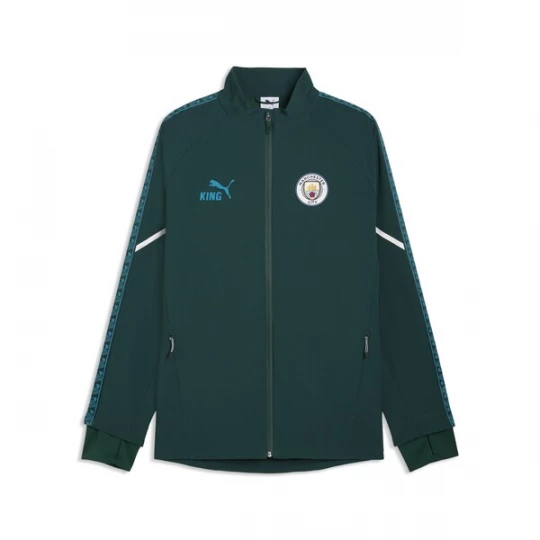 Foto van product PUMA Sportjas 'Manchester City KING Ultimate Anthem' donkergroen