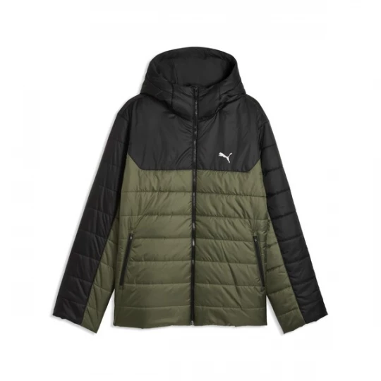 Foto van product PUMA Sportjas olijfgroen / zwart