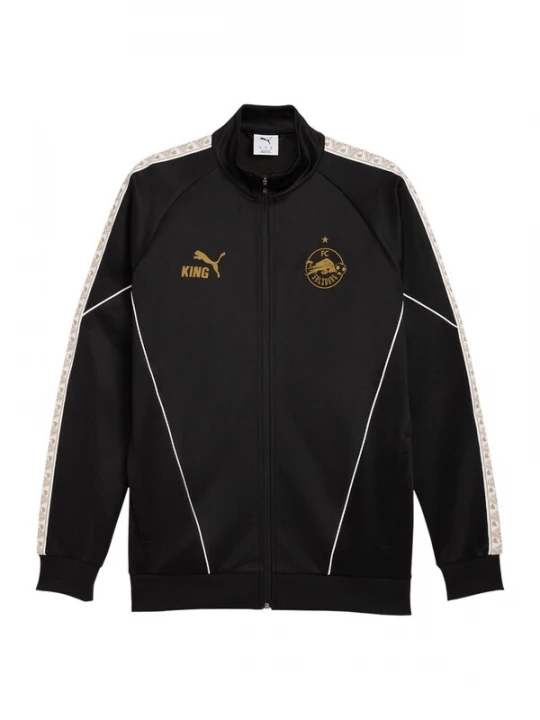 Foto van product PUMA Sportjas 'Red Bull Salzburg King Anthem' mosterd / zwart / wit