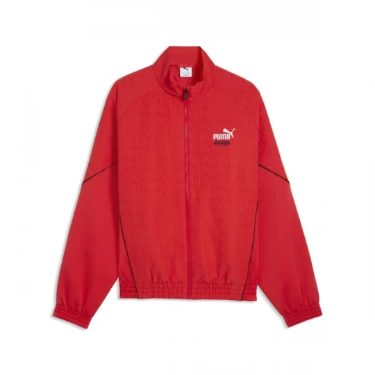 Foto van product PUMA Sportjas rood / zwart / wit