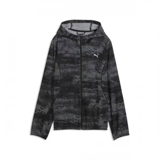 Foto van product PUMA Sportjas 'Run Velocity' grijs / antraciet / zwart