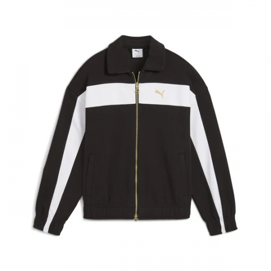 Foto van product PUMA Sportjas 'T7' goud / zwart / wit