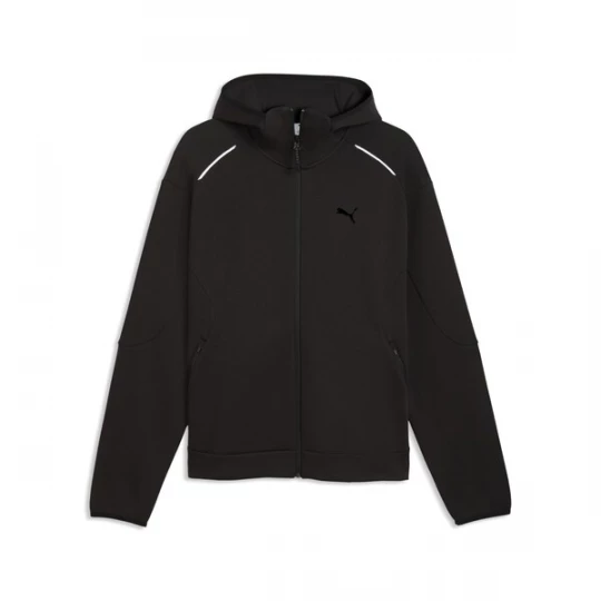 Foto van product PUMA Sportjas 'TECH' zwart / wit