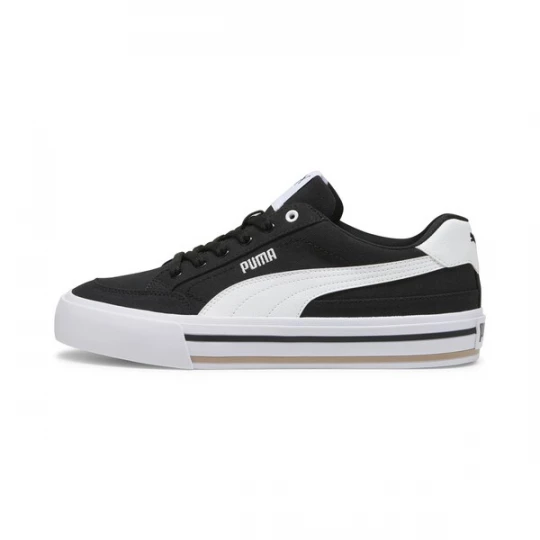 Foto van product PUMA Sportschoen 'Court Classic Vulcanised Formstrip' zwart / wit