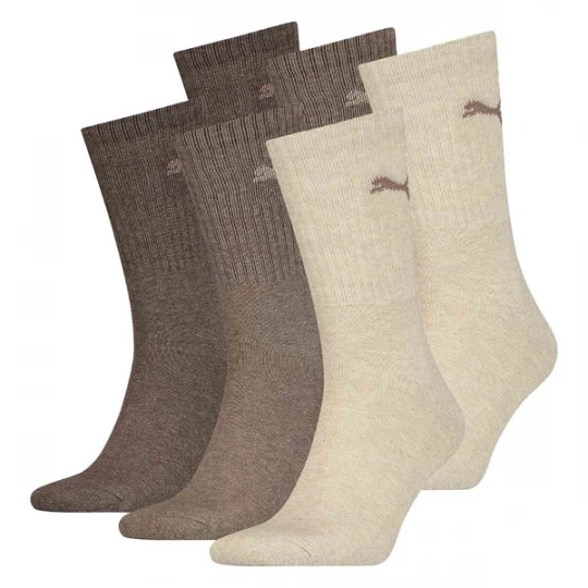 Foto van product PUMA Sportsokken beige / bruin / chocoladebruin