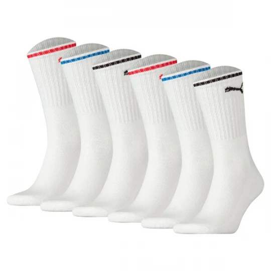 Foto van product PUMA Sportsokken blauw / rood / zwart / wit