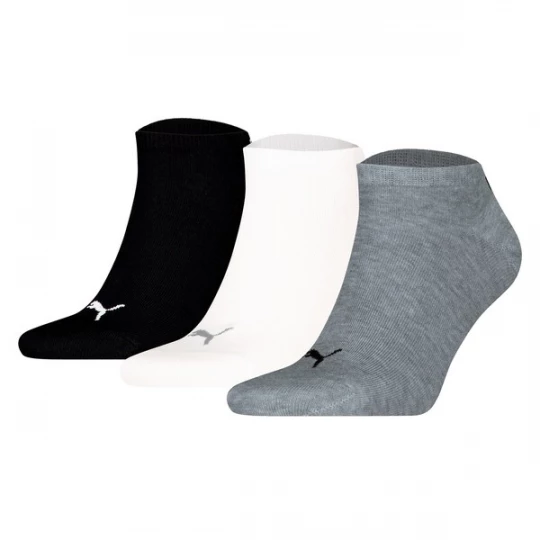 Foto van product PUMA Sportsokken grijs / zwart / wit