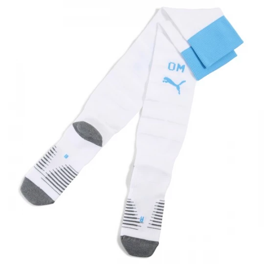 Foto van product PUMA Sportsokken 'Olympique de Marseille 25 / 26' lichtblauw / donkergrijs / wit