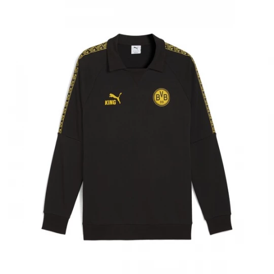 Foto van product PUMA Sportsweatshirt 'Borussia Dortmund' curry / zwart