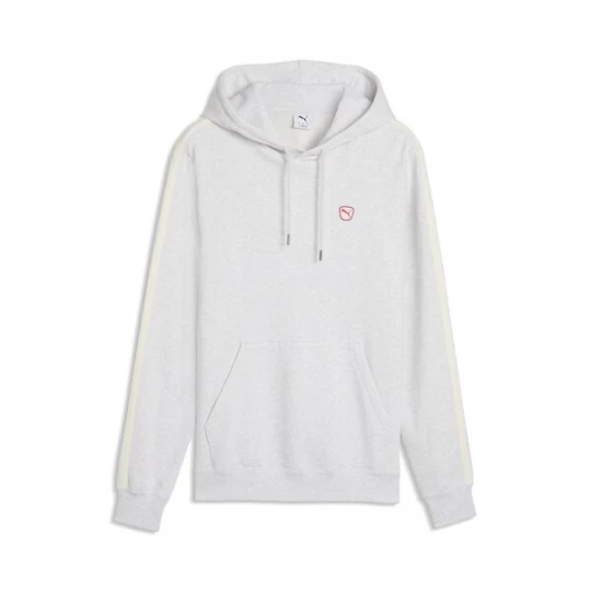 Foto van product PUMA Sportsweatshirt 'Essentials Elevated ' bloedrood / wit