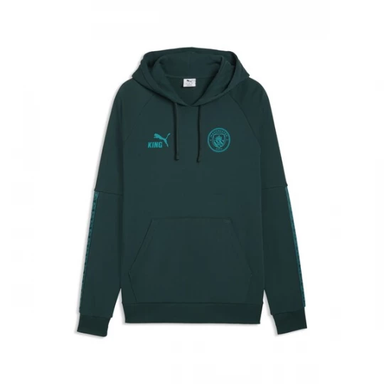 Foto van product PUMA Sportsweatshirt 'Manchester City KING' donkergroen