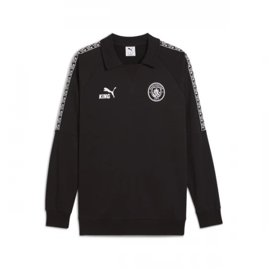 Foto van product PUMA Sportsweatshirt 'Manchester City King' zwart / wit