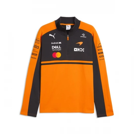 Foto van product PUMA Sportsweatshirt mandarijn / zwart / wit