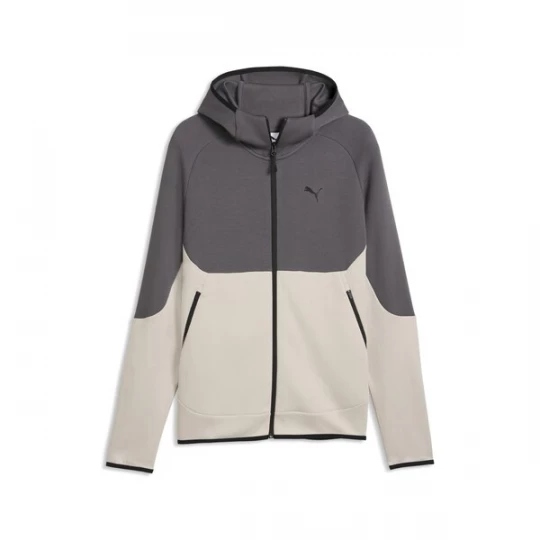 Foto van product PUMA Sportsweatvest beige / lichtgrijs / zwart