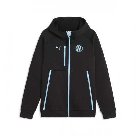 Foto van product PUMA Sportsweatvest 'Olympique De Marseille Pumatech' lichtblauw / zwart