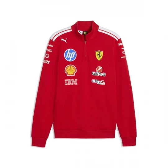Foto van product PUMA Sportsweatvest 'Scuderia Ferrari HP Replica T7' blauw / geel / rood / wit