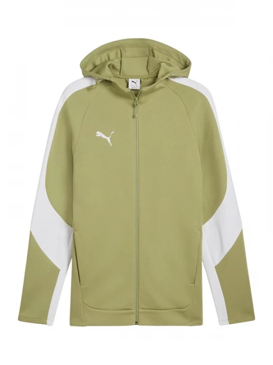 Foto van product PUMA Sportsweatvest 'teamEVOSTRIPE' kiwi / wit