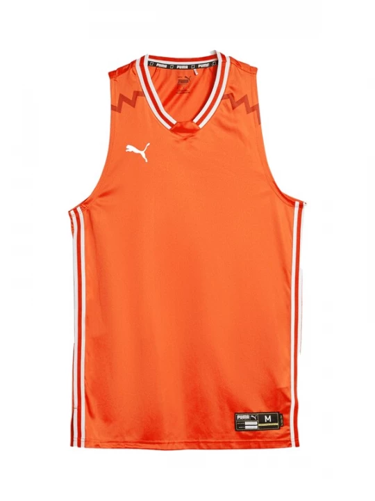 Foto van product PUMA Sporttop 'Team Game' mandarijn / wit