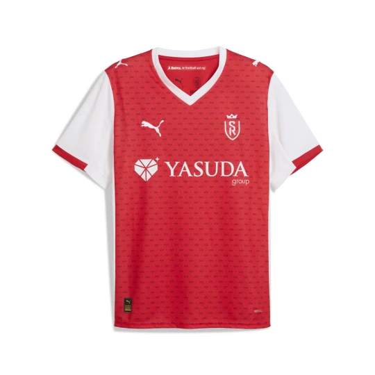 Foto van product PUMA Stade de Reims 25 / 26 thuisshirt voor Heren, Rood / Wit