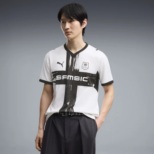 Foto van product PUMA Stade Rennais 26 / 27 uitshirt voor Heren, Zwart / Wit