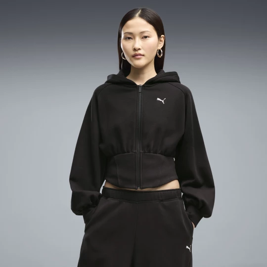Foto van product PUMA Street Glam Bedazzled hoodie voor Dames, Zwart