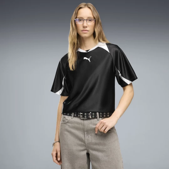 Foto van product PUMA Street relaxt shirt voor Dames, Zwart