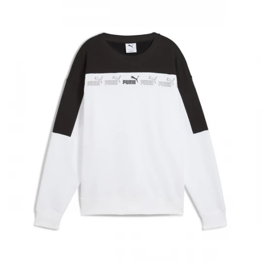 Foto van product PUMA Sweatshirt 'Around The Block' zwart / wit