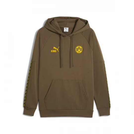 Foto van product PUMA Sweatshirt 'Borussia Dortmund King' bruin / honing / zwart