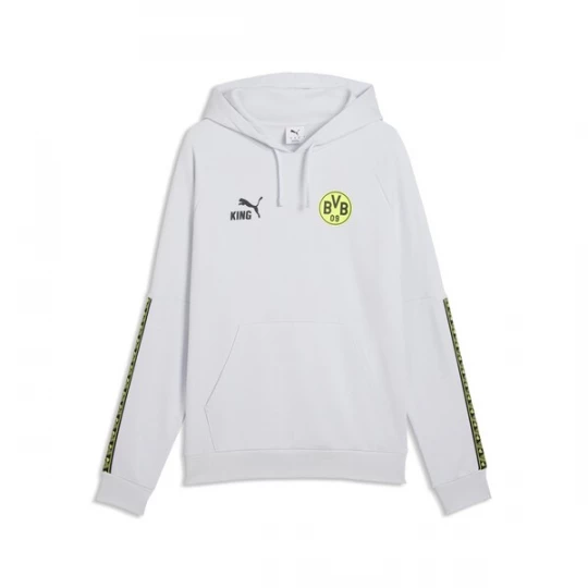 Foto van product PUMA Sweatshirt 'Borussia Dortmund King' geel / lichtgrijs / zwart
