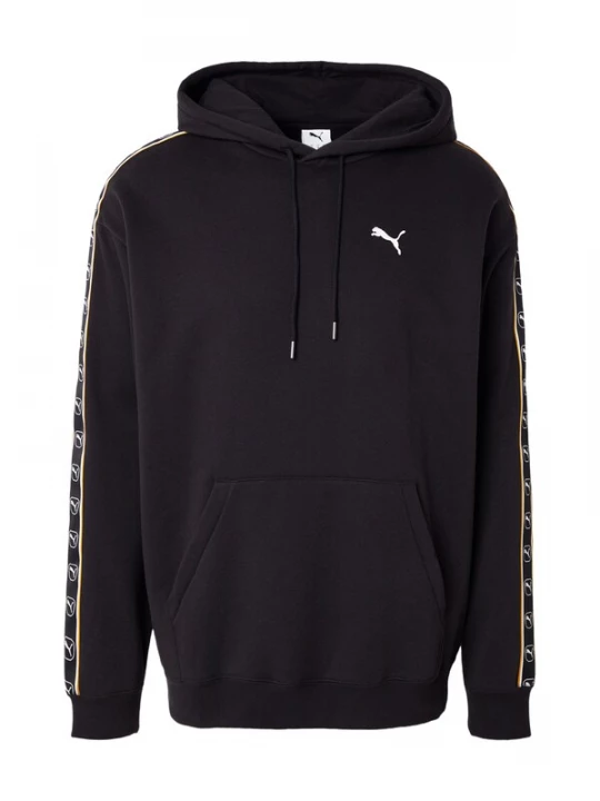 Foto van product PUMA Sweatshirt 'Ess Elevated Tape' zwart / wit