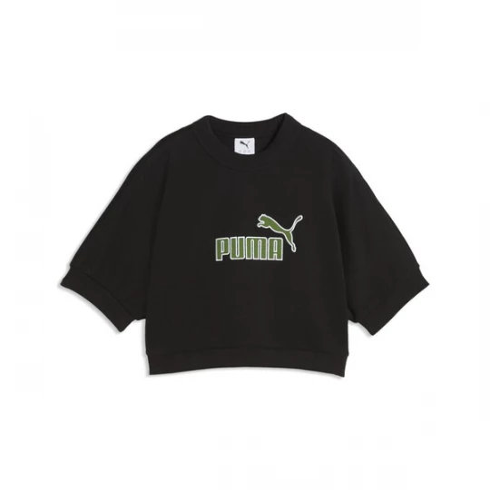 Foto van product PUMA Sweatshirt groen / zwart / wit