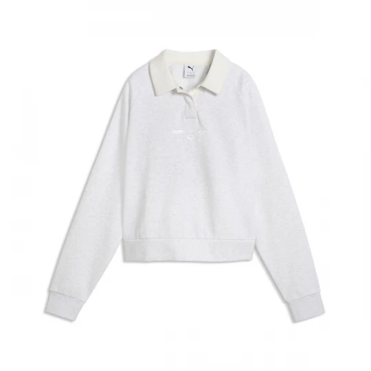 Foto van product PUMA Sweatshirt lichtgrijs / wit