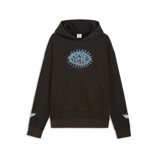 Foto van product PUMA Sweatshirt 'Melo x Hive' hemelsblauw / lila / zwart / offwhite