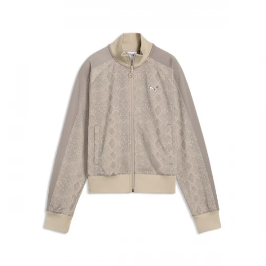 Foto van product PUMA Sweatvest 'T7' donkerbeige / greige