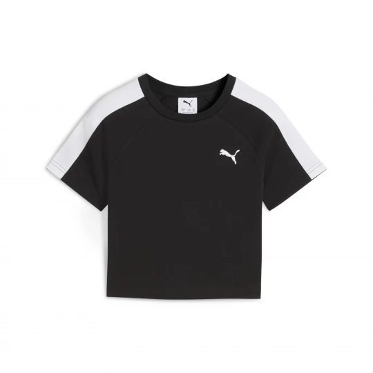 Foto van product PUMA T7 Baby T-shirt voor Dames, Zwart