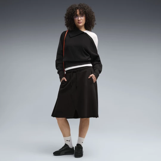 Foto van product PUMA T7 Cutoff rok voor Dames, Zwart