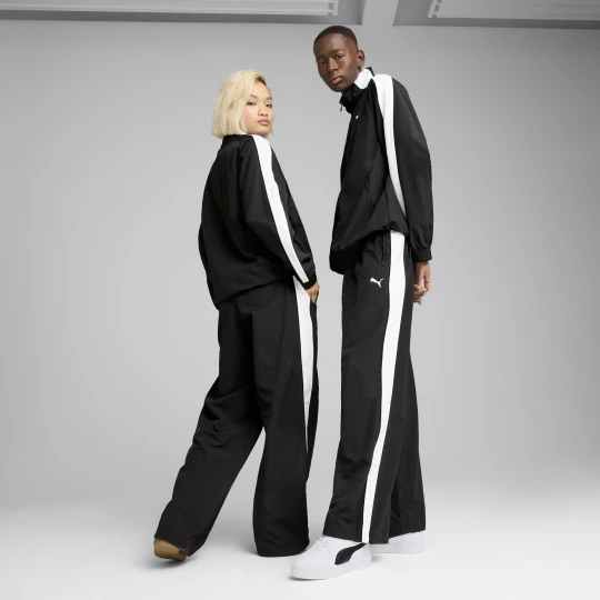 Foto van product PUMA T7 oversized trainingsbroek uniseks, Zwart