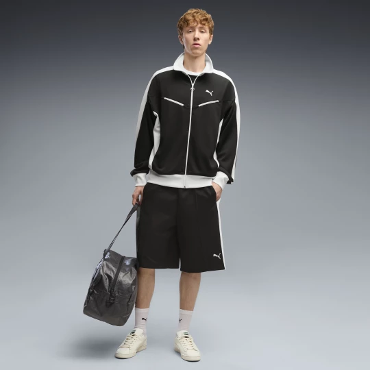 Foto van product PUMA T7 Relaxed Wijde Short van 28 cm voor Heren, Zwart