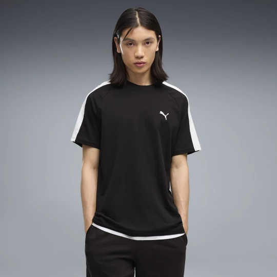Foto van product PUMA T7 T-shirt voor Heren, Zwart