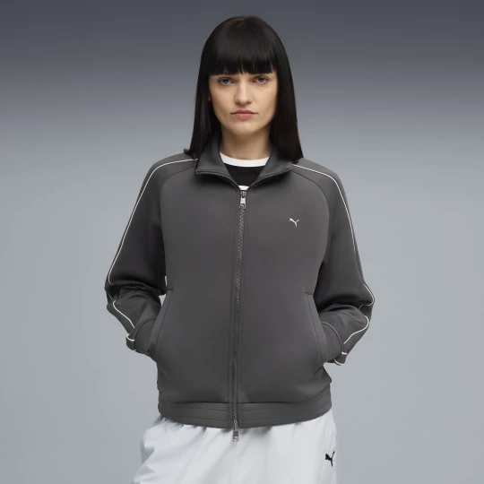 Foto van product PUMA T7 trainingsjack voor Dames, Grijs