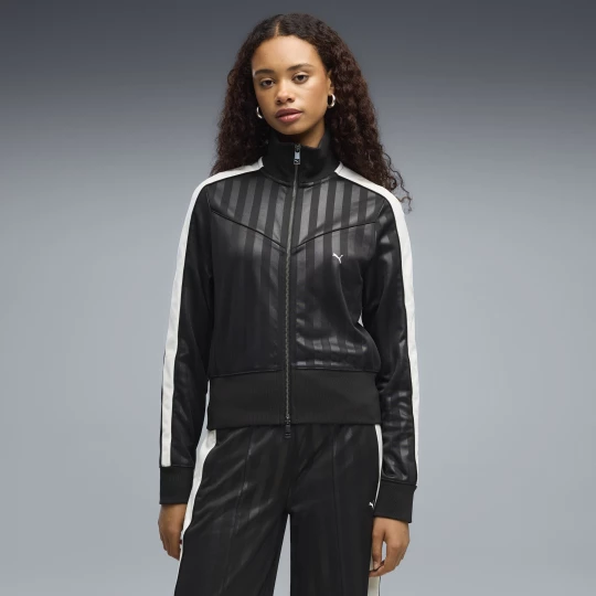Foto van product PUMA T7 trainingsjack voor Dames, Zwart