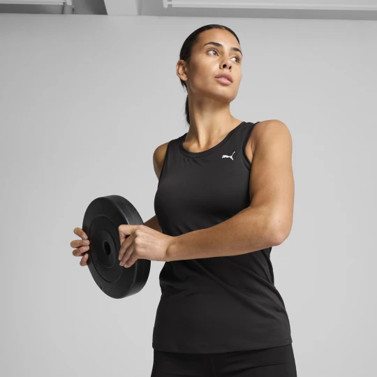 Foto van product PUMA TAD ESSENTIALS mouwloze tanktop voor Dames, Zwart